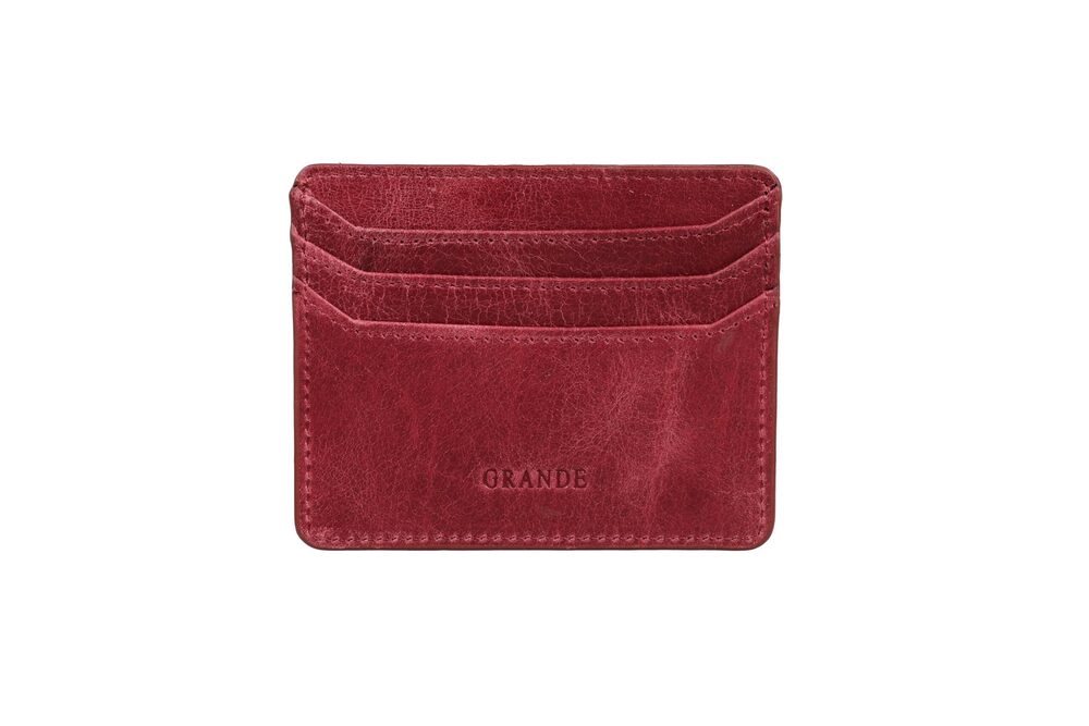 2068 3633 Leather Card Holder and Super Slim Minimalist Small Snap Wallet